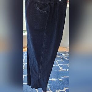 Denim&Co Blue Jeans Cropped Pants